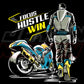 Focus Hustle Win (BUSA Black) | T-Shirt
